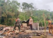 Korsleting Listrik Hancurkan Rumah dan Isinya di Ulu Belu Tanggamus: Api Melahap Semua Saat Pemilik Sedang di Kebun