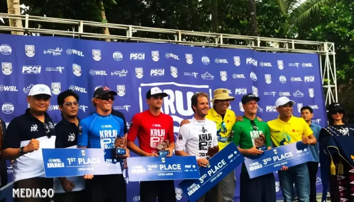 Krui Pro WSL Usai: Peselancar Australia dan Jepang Rebut Gelar Juara, Indonesia Kuasai Kategori Junior