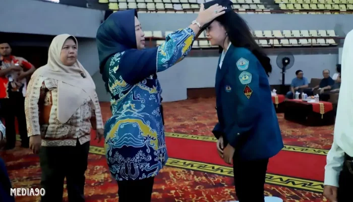Rektor Unila Berpesan pada 857 Mahasiswa yang Berangkat KKN ke Lampung Timur