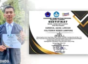Toreador Kreatif: Hendra Agus Loriko, Mahasiswa Polinela, Raih Juara Lomba Desain Poster AKTIVA 2.0