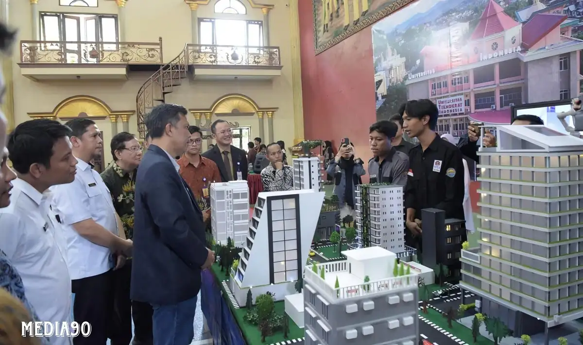 Mahasiswa Teknik Sipil Teknokrat Indonesia Ciptakan Konsep Desain Kota Saling Terintegras