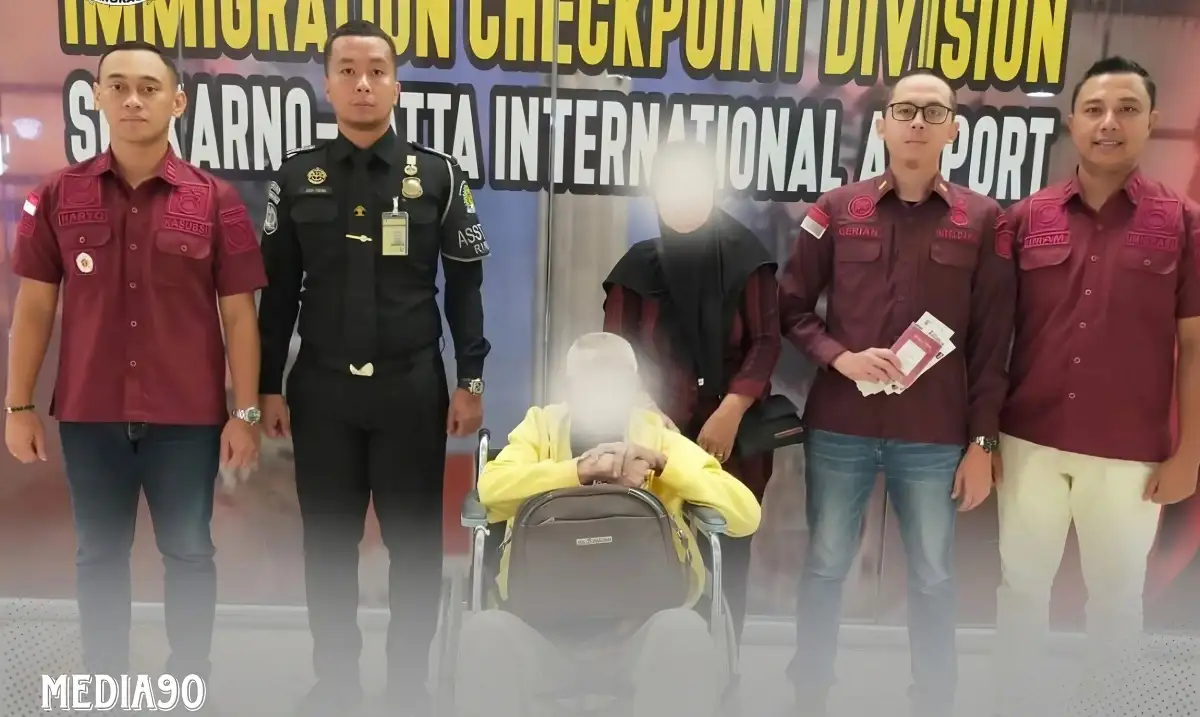 Masa Berlaku Visa Habis dan Tak Mau Bayar Denda, Warga Malaysia ini Dideportasi Petugas Imigrasi Kalianda