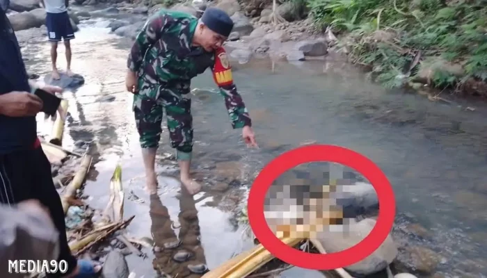 Warga Temukan Jasad Bayi Laki-Laki di Sungai Sukarame 2 Bandar Lampung