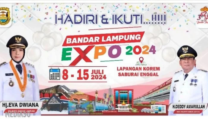 Bergairahkan Perayaan HUT ke-342: Bandar Lampung Expo Siap Menggebrak Mulai 8 Juli!