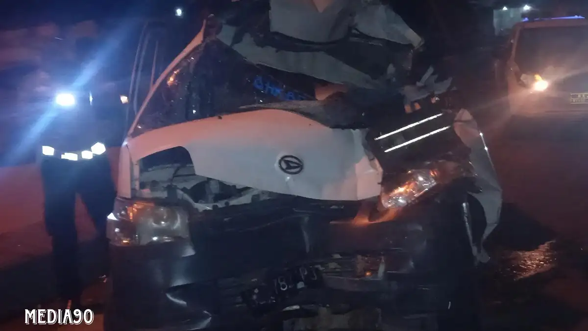 Mobil Pickup Tabrak Fuso di Bypass Panjang Bandar Lampung, Tiga Warga Way Gubak dan Tanjung Bintang Tewas