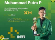 Muhammad Putra Pratama, Mahasiswa Universitas Malahayati, Sabet Juara Essay di Gebyar Ekbis 2024