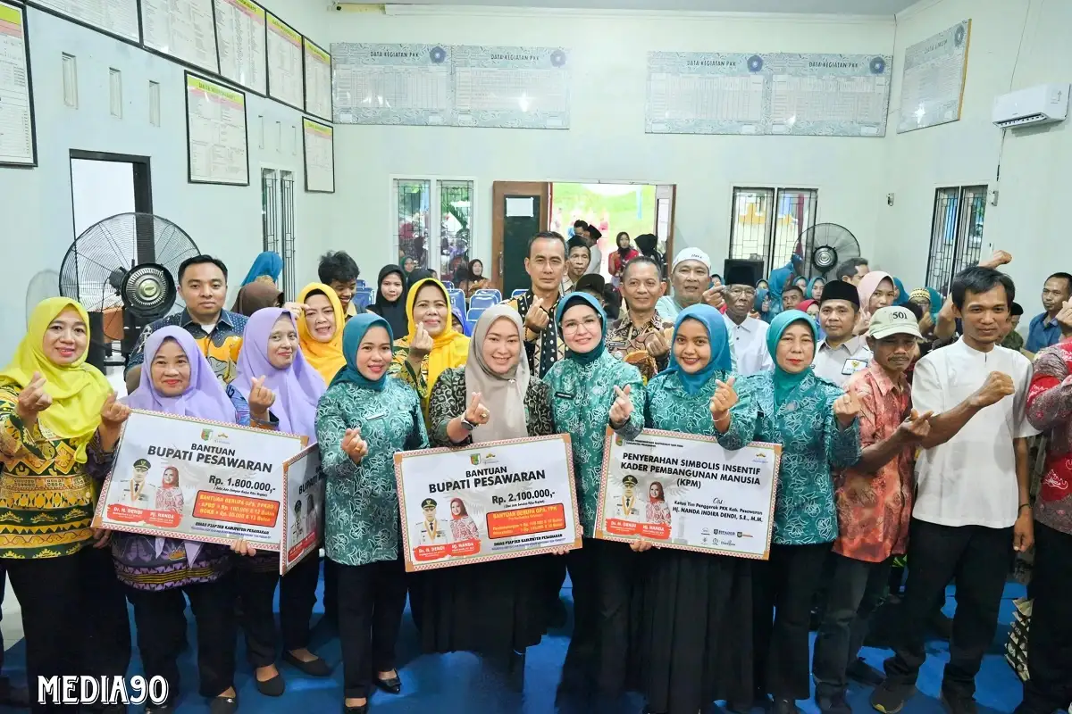 Nanda Indira Dendi Bentuk Kampung KB di Pesawaran untuk Wujudkan Keluarga Berkualitas