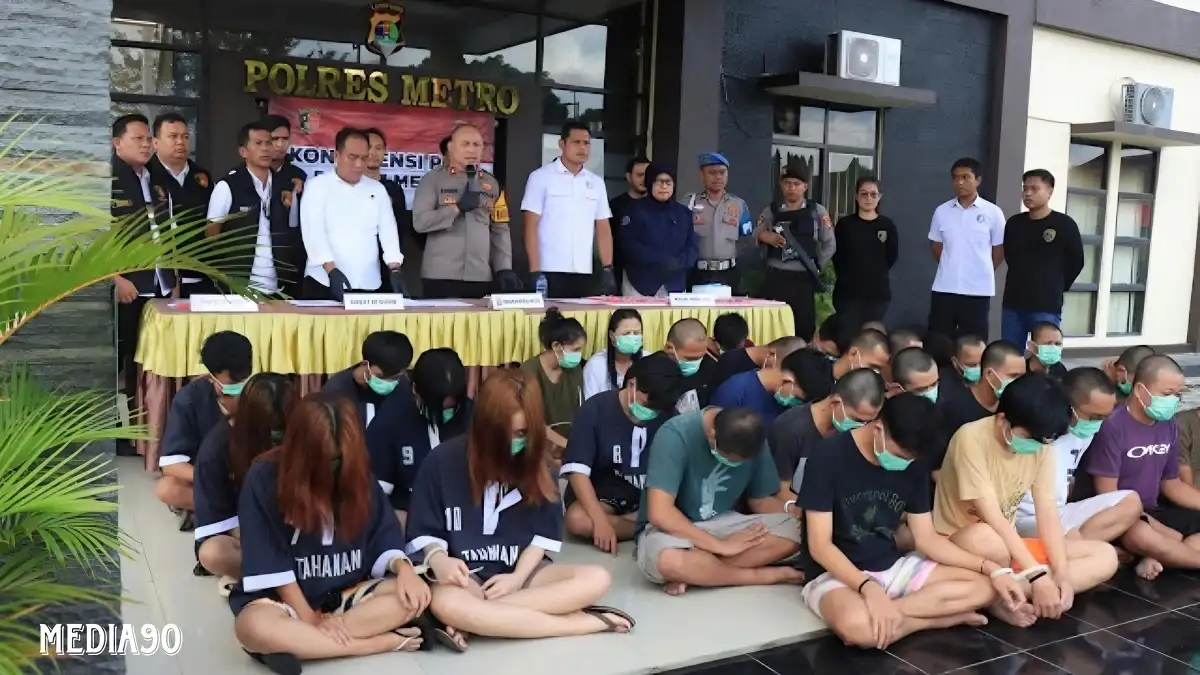 Operasi Antik 2024, Polres Metro Tangkap 27 Pelaku Narkoba, ASN Pringsewu dan Honorer Satpol PP Ikut Diciduk