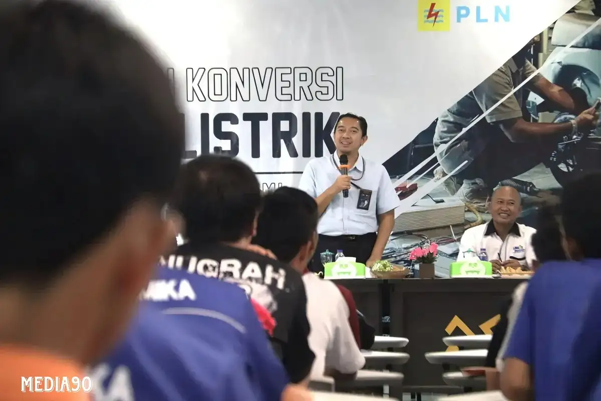 PLN Latih Konversi Motor Listrik ke Pelajar SMK dan Pegawai Bengkel di Lampung Utara