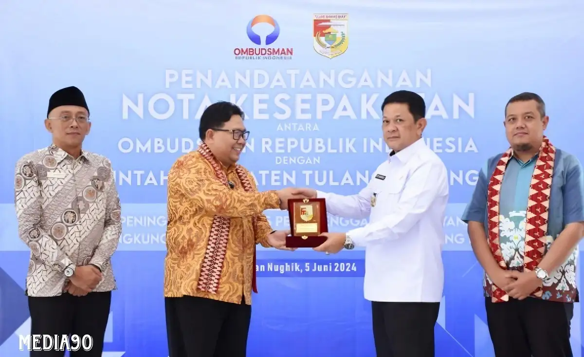 Pelayanannya Masih Zona Kuning, Pemkab Tulang Bawang Barat Gandeng Ombudsman RI Tingkatkan Kinerja