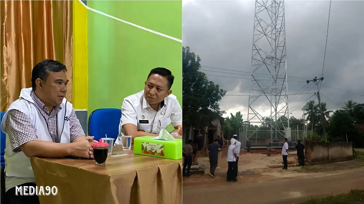 Pemkab Pesawaran Bersama Kemenkominfo RI Atasi Blankspot dengan Pembangunan BTS