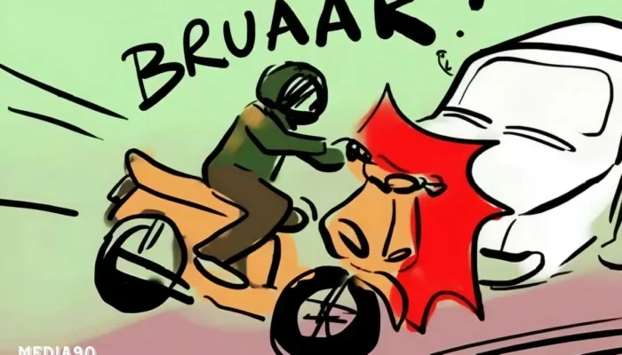 Kecelakaan Maut di Sribhawono Lampung Timur: Pemotor Tewas Terlindas Mobil, Sopir Klaim Kondisi Jalan Gelap