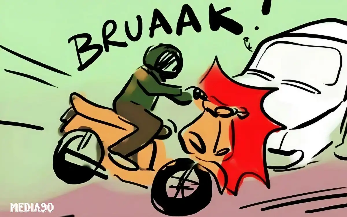 Pemotor Tewas Tertabrak Mobil di Sribhawono Lampung Timur, Sopir Ngakunya Jalan Gelap