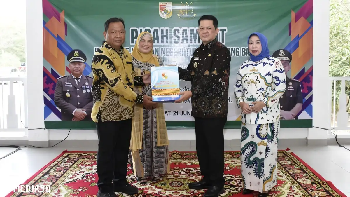 Pj Bupati M. Firsada Pisah Sambut Dengan Kepala Kejari Tubaba