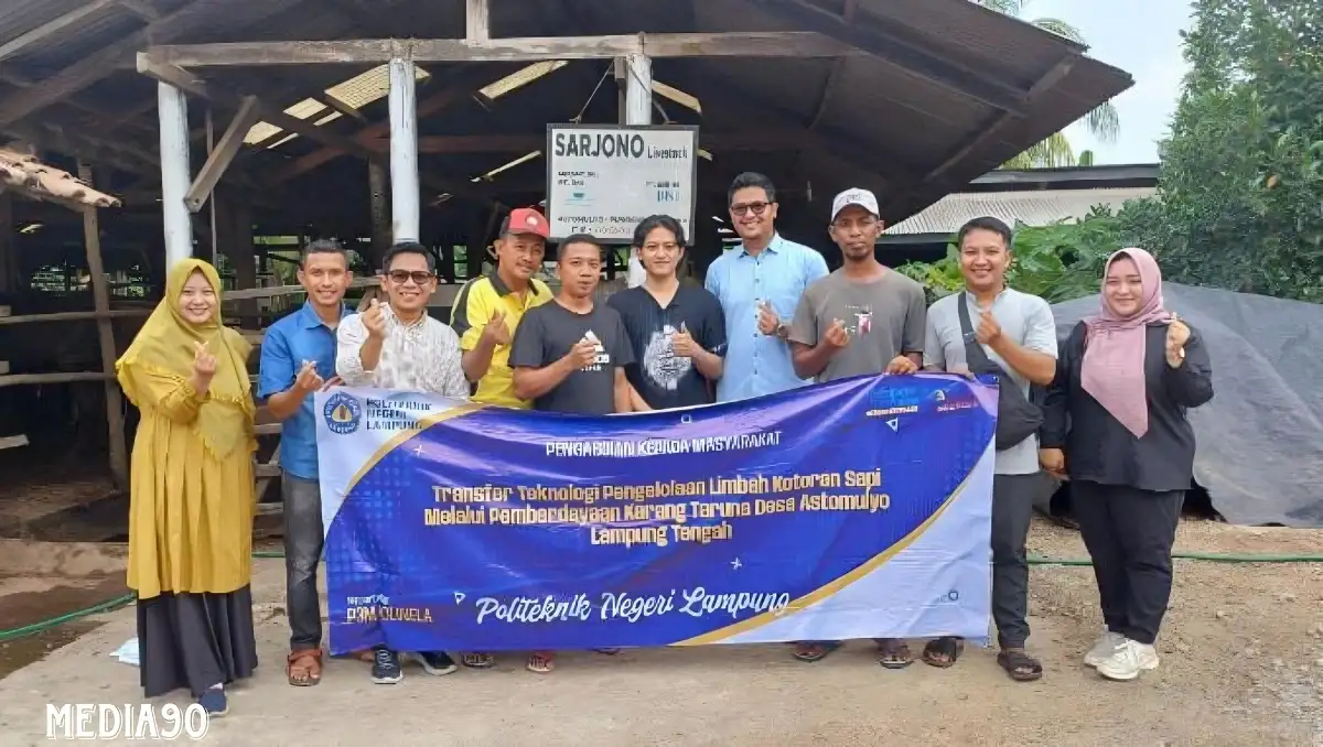 Polinela Dorong Optimalisasi Limbah Ternak di Desa Astomulyo, Lampung Tengah untuk Peningkatan Ekonomi Masyarakat