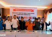 Tujuh Partai Non Parlemen Bentuk Koalisi Lampung Bersatu untuk Pilkada dengan 150 Ribu Suara