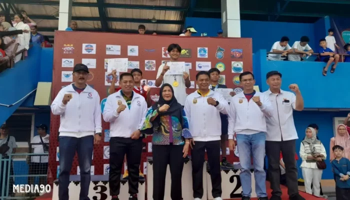 ENSC Tangerang Selatan Sabet 55 Medali, Jadi Juara Umum Krapsi Wali Kota Cup 2 di Bandar Lampung