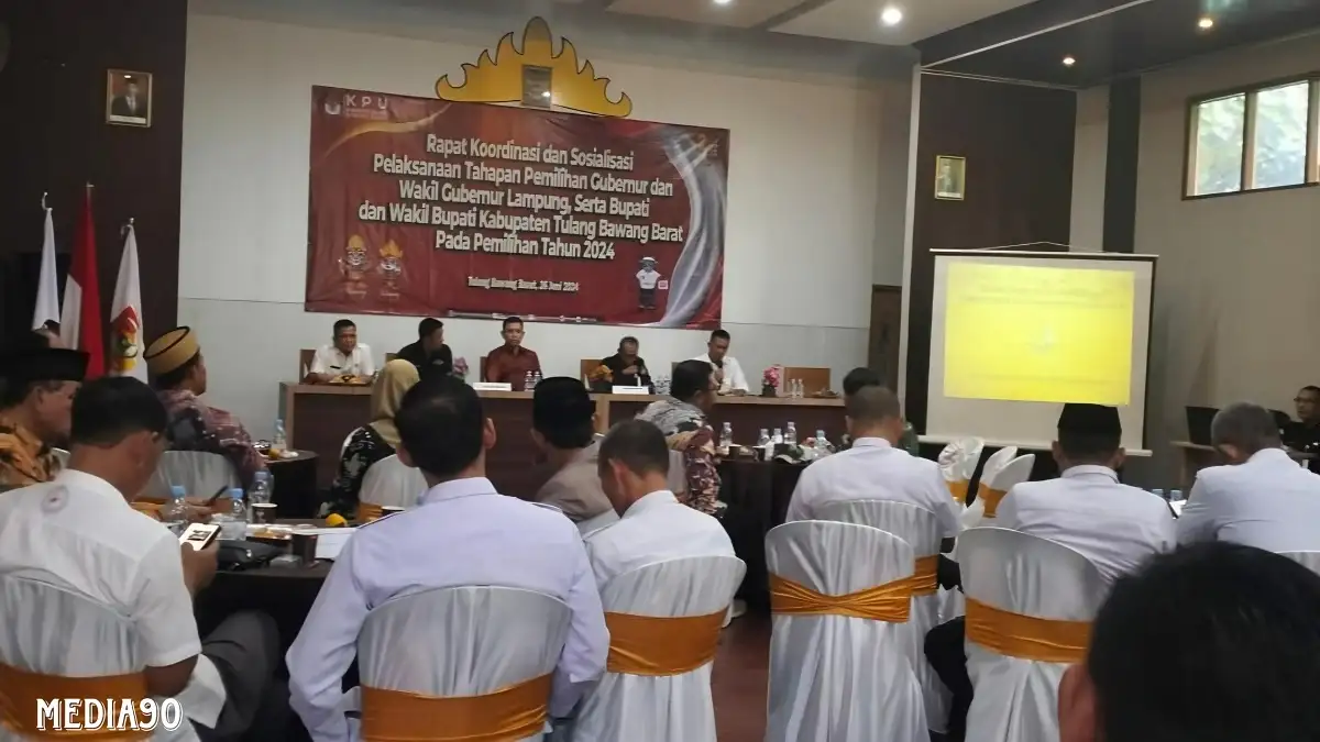 Rakor Pilkada 2024, Asisten Pemerintahan dan Kesra Tubaba Bayana Minta Jaga Kemurnian Demokrasi