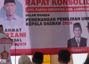 Teguh Bersama, Gerindra Lampung Utara Bersiap Hadapi Pilkada 2024