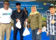 PLN Lampung Bagikan 790 Paket Daging Kurban untuk Rayakan Iduladha 2024