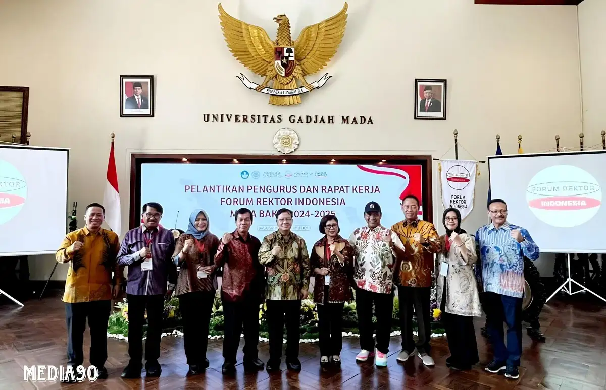 Rektor Teknokrat Indonesia Hadiri Pelantikan Pengurus FRI Masa Bakti 2024-2025 di UGM