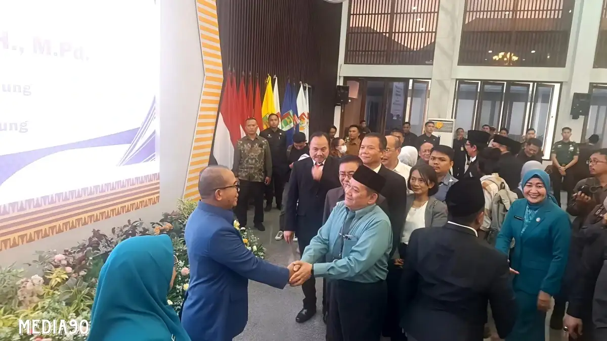 Rektor Universitas Malahayati Hadiri Sertijab Pj Gubernur Lampung Dr. Samsudin
