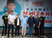 Relawan Gibran Jumpa Rahmat Mirzani Djausal, Bahas Keterkaitan Program Prabowo-Gibran dengan Pemprov Lampung