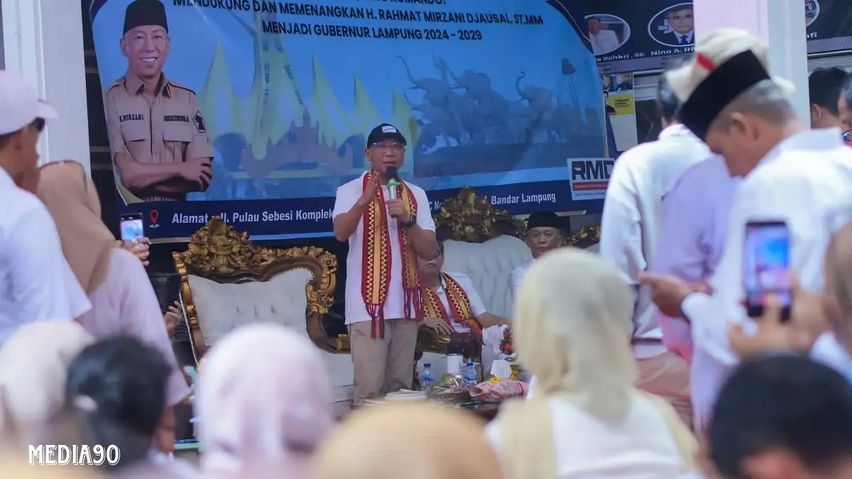Relawan RMD For BE 1 Resmi Deklarasikan Dukung Rahmat Mirzani Djausal Jadi Gubernur Lampung