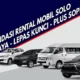 Rental Mobil Solo Murah Lepas Kunci (Promo) 2024