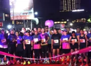 Ribuan Peserta Meriahkan Lomba Lari di Tugu Adipura Bandar Lampung untuk Peringati Hari Bhayangkara ke-76