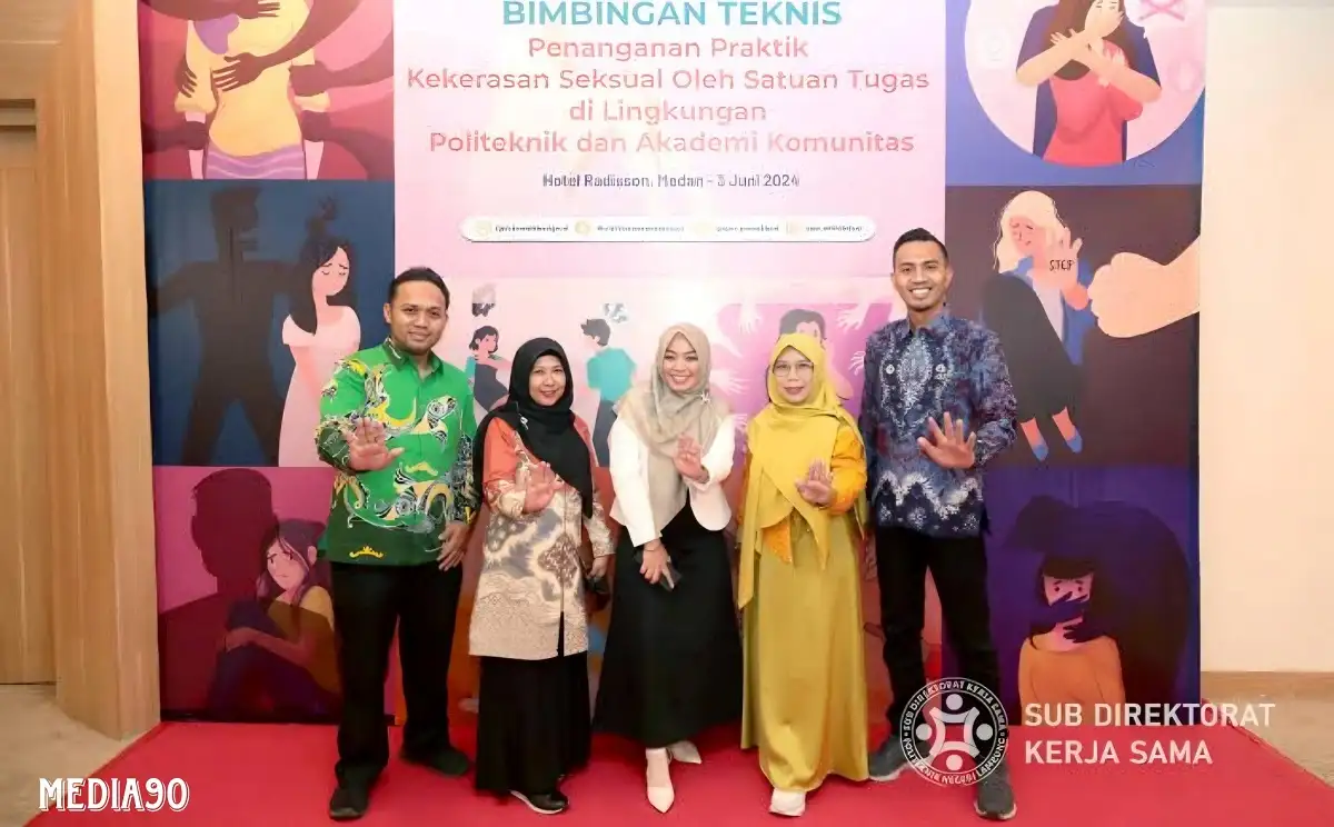 Satgas PPKS Polinela Ikuti Bimbingan Teknis Penanganan Kekerasan Seksual