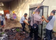 Rumah di Sukadana Lampung Timur Hangus Terbakar, Satu Orang Luka Serius, Kerugian Capai Rp100 Juta