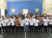 Pengukuhan Pengurus Unit Pengumpul Zakat oleh Sekda Tubaba di Tulangbawang Tengah, Tulangbawang Udik, dan Tumijajar