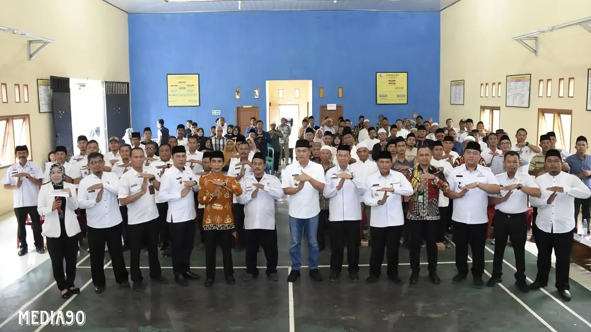 Sekda Tubaba Kukuhkan Pengurus Unit Pengumpul Zakat di Tulangbawang Tengah, Tulangbawang Udik, dan Tumijajar