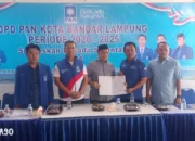 Yose Rizal Ditetapkan sebagai Calon Wali Kota Bandar Lampung oleh PAN, Bersanding dengan Eva Dwiana