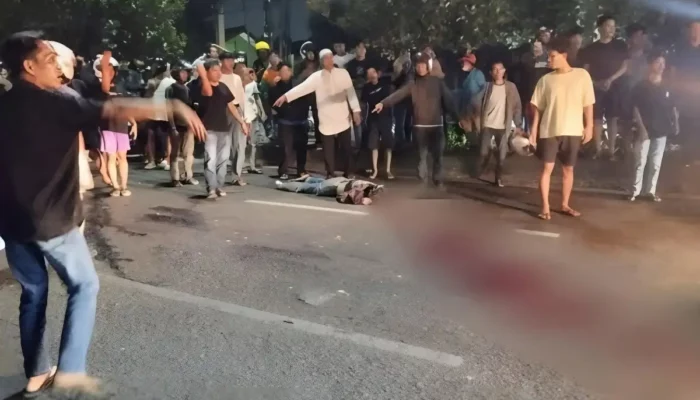 Tragedi di Jalur: Pemuda Bandar Lampung Terjatuh Setelah Kecelakaan Menabrak Median Jalan