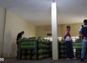 Pastikan Ketersediaan, Polda Lampung Sidak SPBE dan Agen Gas Elpiji Menjelang Iduladha