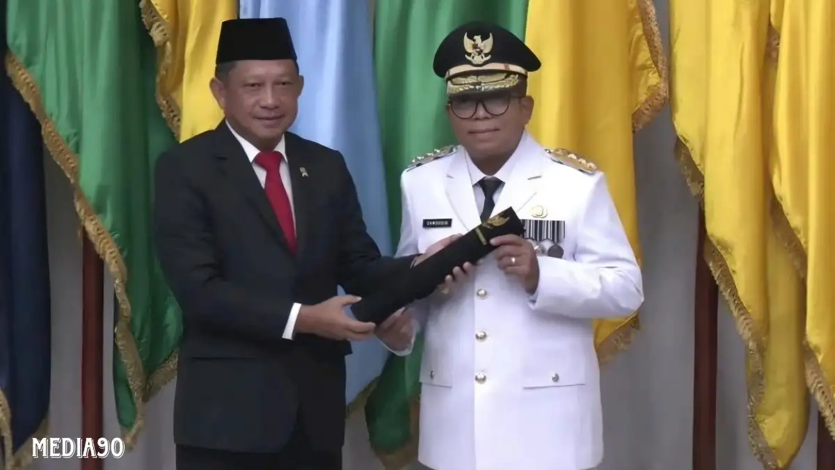 Staf Ahli Kemenpora Samsudin Resmi Dilantik Jadi Pj Gubernur Lampung