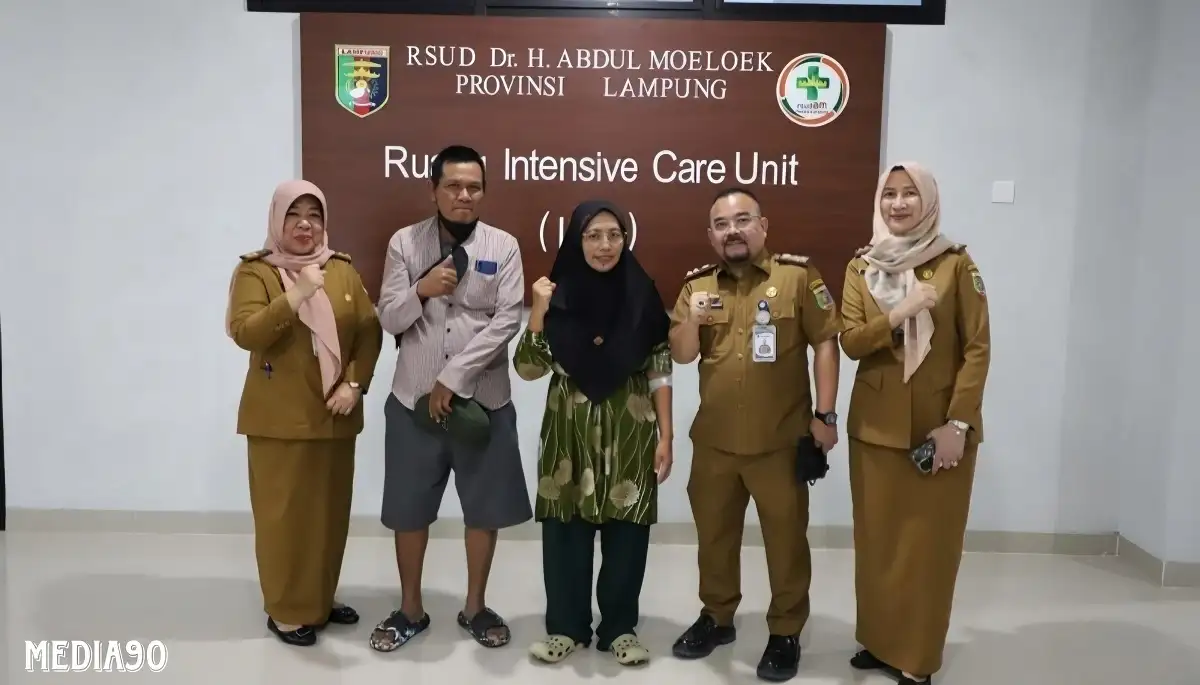 Sukses Jalani Operasi, Pasien Bedah Jantung Terbuka Ketiga di RSUDAM Lampung Diperbolehkan Pulang