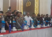 Polisi Lampung Bongkar Jaringan Narkoba Internasional: 49 Tersangka Ditangkap, 147,4 Kg Sabu dan 56,1 Kg Ganja Dimusnahkan