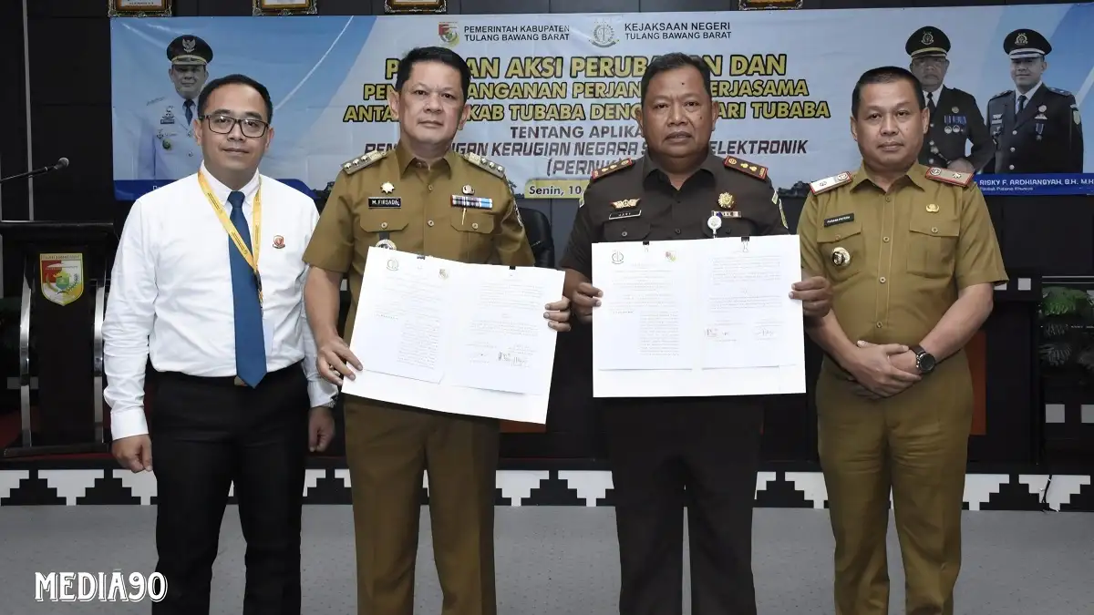 Teken MoU di Kejaksaan, Pj Bupati Tubaba Sampaikan Empat Poin Penanganan dan Pemberantasan Korupsi