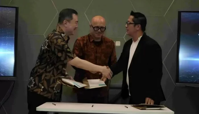 Telkomsel Kolaborasi dengan Tencent Cloud dan MCASH dalam Eksplorasi Teknologi Palm Scanner