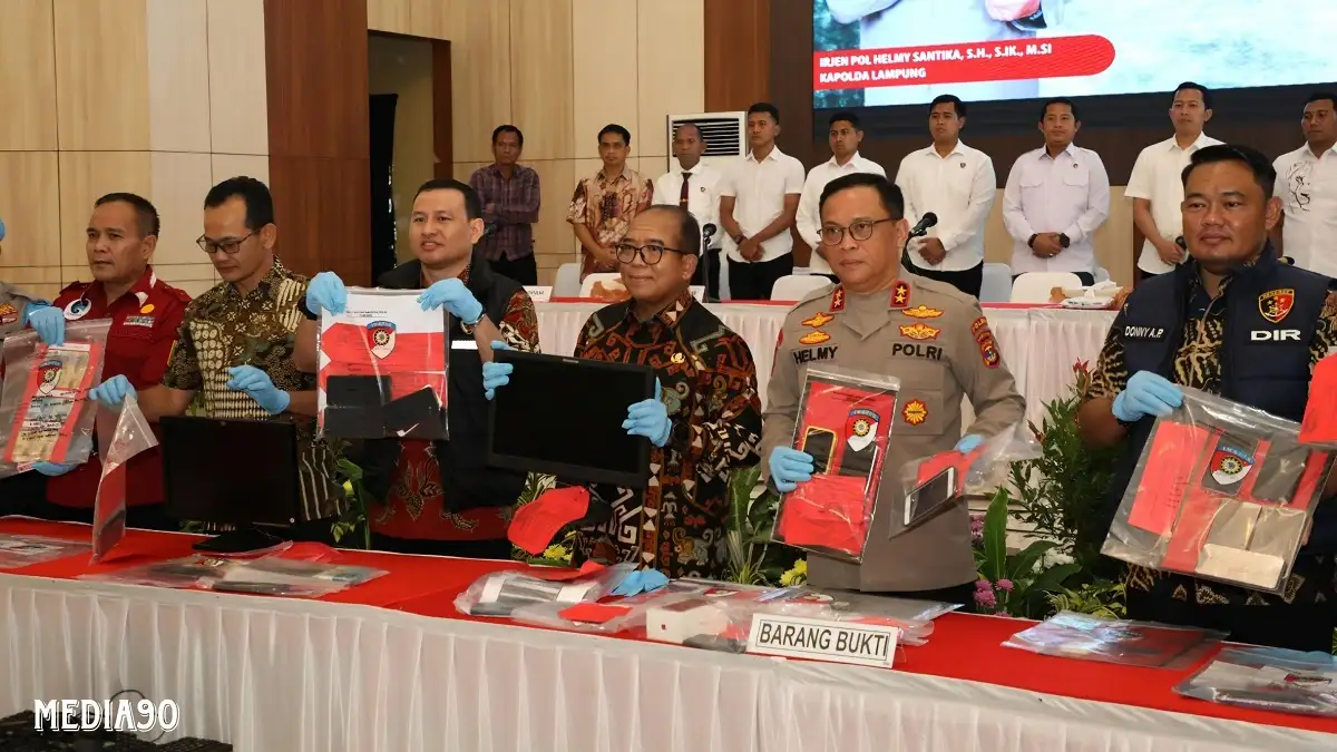Telusuri Aliran Dana Para Pelaku Judol, Polda Lampung Gandeng Perbankan Hingga PPATK