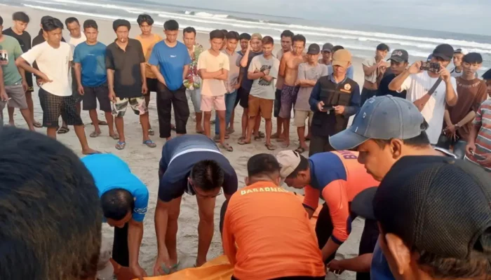 Pelajar Tenggelam di Pantai Mandiri Pesisir Barat, Ditemukan Meninggal Dunia