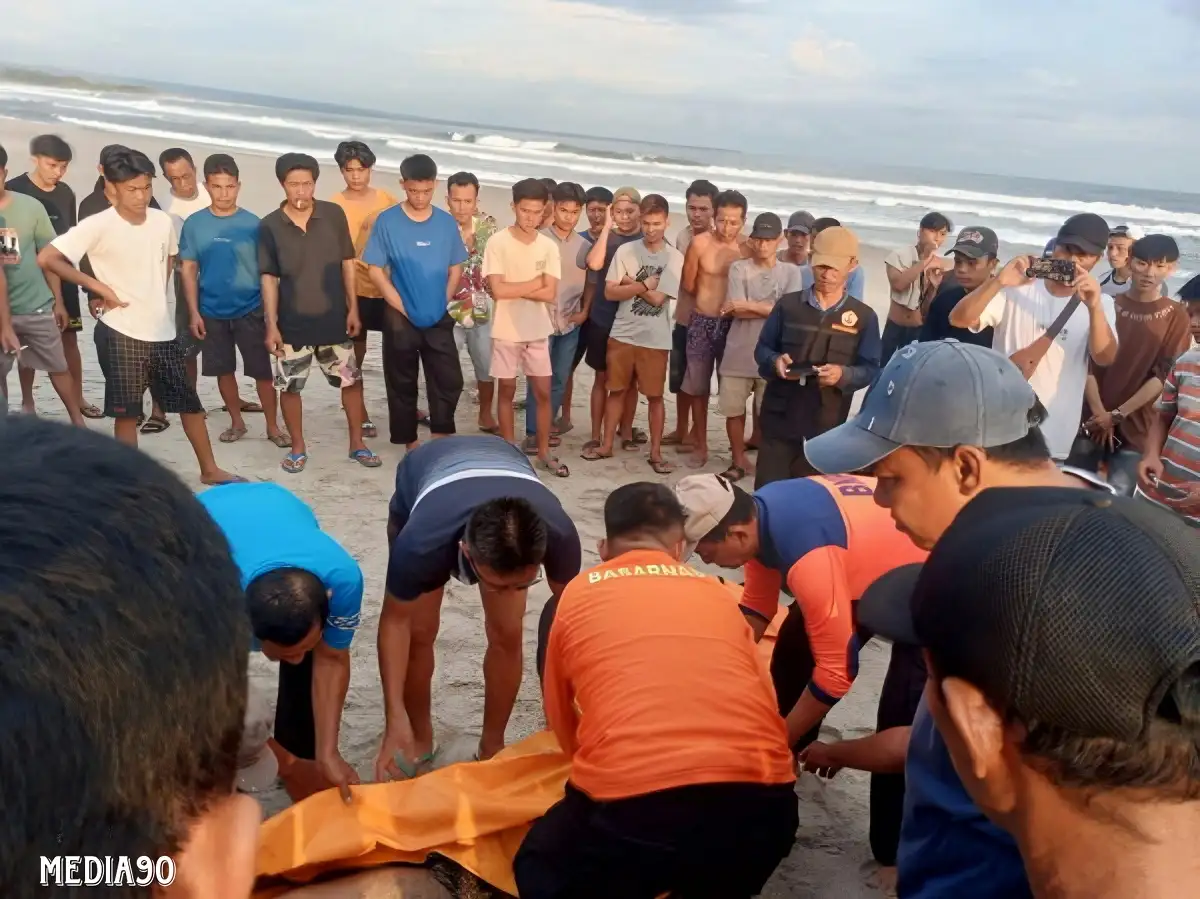 Tenggelam Saat Renang di Pantai Mandiri Pesisir Barat, Pelajar ini Ditemukan Meninggal