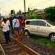 Terobos Palang Pintu, Kereta Api Kuala Stabas Tabrak Innova di Perlintasan Branti Natar, Wanita Asal Pringsewu Meninggal