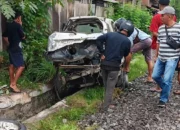 Innova Tertabrak Kereta Api di Branti Natar, Tragisnya Warga Pringsewu Meninggal setelah Terobos Pintu Perlintasan
