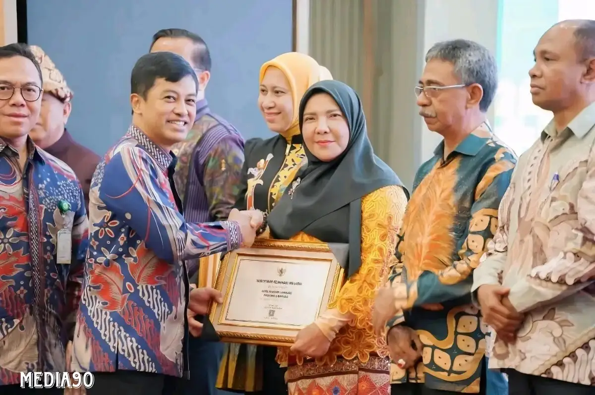 Tiga Tahun Mampu Tekan Kasus Malaria, Pemkot Bandar Lampung Terima Penghargaan Kementerian Kesehatan RI