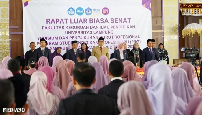Unila Resmikan 526 Guru Profesional Melalui Program PPG 2023