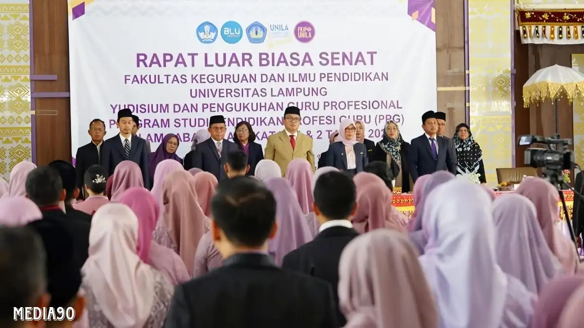 Unila Kukuhkan 526 Guru Profesional Program PPG 2023